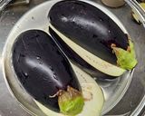 茄子の肉詰めボケなす作り方1写真