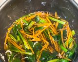 出汁まで飲めるほうれん草しらすのおひたし作り方6写真