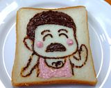 食パンアートで♡可愛いフレたん（誕）フレディ作り方2写真