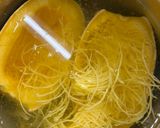 お弁当に！一口ソーメンカボチャのチーズ焼き作り方2写真