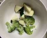 ゴロゴロ野菜魚肉ソーセージユッケ炒煮風作り方6写真