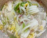 白菜のクリームスープ作り方6写真