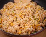 インドのヤバイ屋台の☆蒸し鶏チャーハン🤤作り方4写真