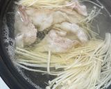 たっぷり薬味でサッパリめんつゆ豚しゃぶ作り方3写真