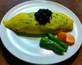 小さくて黒いオムライス作り方6写真
