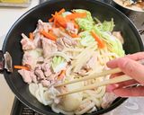 モツ焼きうどん作り方5写真