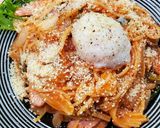 レンジでスパゲッティビビン麺風ナポリタン作り方6写真