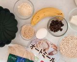 オートミールのバナナケーキ作り方1写真