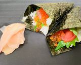 手抜き寿司🤣😂🤣😂持つべきは料理上手な友作り方8写真