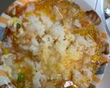 レンジ簡単洋風ビリヤニ風味炒飯弁当作り方8写真