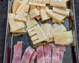 洋風たけのこごはん♪ベーコンとバジル風味作り方2写真