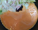 節約おかず簡単夕飯朝食昼食カニカマ卵炒めキャベツ作り方7写真