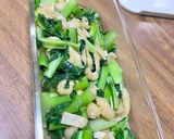 簡単副菜レンジで小松菜と油揚げの煮浸し作り方5写真