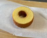 焼きバームクーヘンの苺チョコナッツ🍓🍫🥜作り方1写真