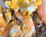 簡単　えび卵丼作り方9写真