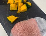 かぼちゃのそぼろ煮！電気圧力鍋おでんモードで簡単作り方1写真