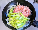 アスパラとトマト・牛肉のすき煮作り方4写真