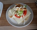 不器用ハーブグリルチキンナンハンバーガー作り方3写真