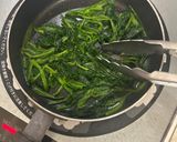 療養食①ほうれん草炒めの炒り卵のせ作り方5写真