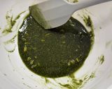 青汁とバジル♪お手軽にジェノベーゼパスタ作り方2写真