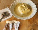 レンジ3分朝食♪ザクザクとろ～り彩り豆腐作り方1写真