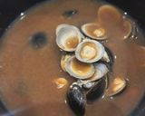 しじみの味噌汁 赤だし作り方2写真