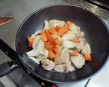 鶏もも肉煮込みのクスクス添え作り方2写真