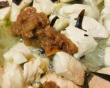 鶏肉の酢昆布＆梅干しのすっぱいもの炒め作り方2写真