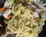 男の蒸し焼そば作り方9写真