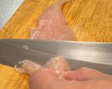 簡単！ササミの梅照り焼き作り方1写真