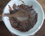 不器用チョコレートムースケーキ作り方1写真