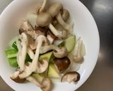 お一人様クリームタコライス味豆腐野菜炒め作り方9写真