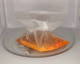 レンジで洗い物なし！焼鳥缶で親子丼作り方3写真