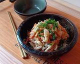 レンジで時短♡白菜と竹輪のごま和え作り方7写真