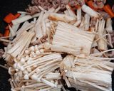 長芋とえのきの豚肉みそ炒め作り方5写真