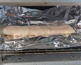 余った餃子の皮ハムチーズブリトー作り方3写真