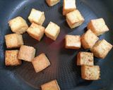 簡単今夜の夕飯豚ニラ玉炒め厚揚チャンプル作り方8写真