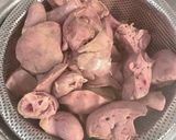 鶏レバーのソース煮⭐︎味付けはソースのみ作り方3写真