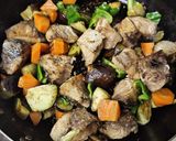 ブリと野菜のオイスター炒め作り方8写真