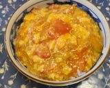 簡単ランチに✨️トマトと卵のふわとろ中華丼作り方10写真