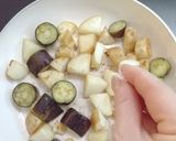 新ジャガイモとナスのインドカレー作り方4写真
