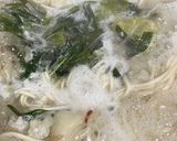 もつ鍋うどん！別茹で無しで乾麺を使うよ♪作り方6写真