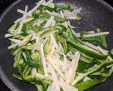 シャキシャキ青椒肉絲作り方1写真