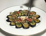 ナスのカルパッチョ･香味ドレッシング添え作り方17写真