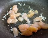 ささみとアスパラのトマトパスタ作り方2写真
