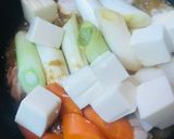 鶏もも肉のスキヤキ丼作り方2写真