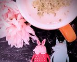 ☆簡単☆豆乳コンソメカップスープ✨💖🌈作り方4写真