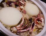 炊飯器でイカパエリアと紅白焼売作り方8写真