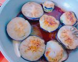＊とろとろナスと豚挽き肉の挟み焼き＊作り方5写真