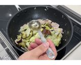 なすときゃべつの豚ぽん酢バター炒め★動画あり★作り方19写真